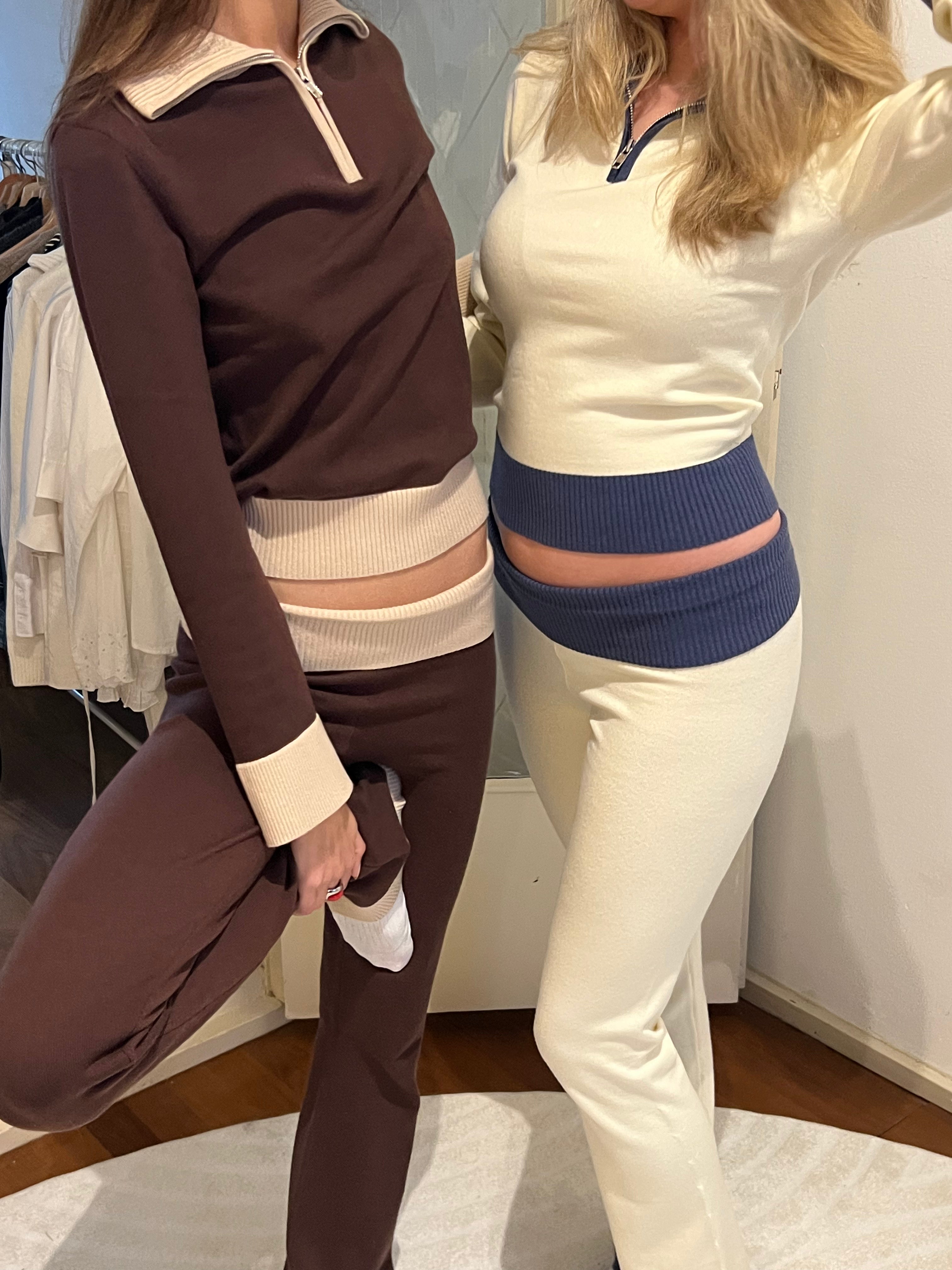 Brown & Beige- SWEATPANTS